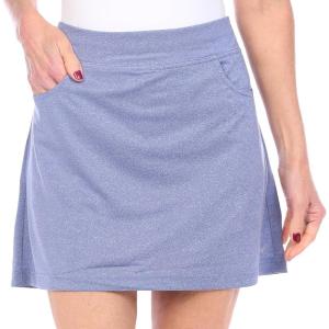 imageCallaway Womens Heather Golf Skort for Women with Stretch Fabric TrueSculpt and OptiDri TechnologyBlue Indigo Htr