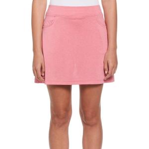 imageCallaway Womens Heather Golf Skort for Women with Stretch Fabric TrueSculpt and OptiDri TechnologyFruit Dove Htr