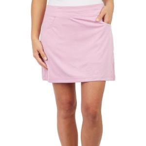 imageCallaway Womens Heather Golf Skort for Women with Stretch Fabric TrueSculpt and OptiDri TechnologySunset Pink Htr