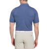 imageCallaway Mens Ventilated Classic Jacquard Short Sleeve Golf Polo Stretch Seams MoistureWicking Available in Big ampamp TallPeacoat