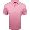 imageCallaway Mens Ventilated Classic Jacquard Short Sleeve Golf Polo Stretch Seams MoistureWicking Available in Big ampamp TallStrawberry Pink