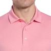 imageCallaway Mens Ventilated Classic Jacquard Short Sleeve Golf Polo Stretch Seams MoistureWicking Available in Big ampamp TallStrawberry Pink