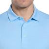 imageCallaway Mens Ventilated Classic Jacquard Short Sleeve Golf Polo Stretch Seams MoistureWicking Available in Big ampamp TallWhite
