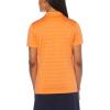 imageCallaway Womens Golf Short Sleeve Pique Open Mesh Polo ShirtCarrot