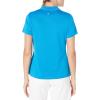 imageCallaway Womens Golf Short Sleeve Pique Open Mesh Polo ShirtMedium Blue