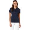 imageCallaway Womens Golf Short Sleeve Pique Open Mesh Polo ShirtPeacoat