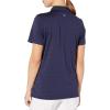 imageCallaway Womens Golf Short Sleeve Pique Open Mesh Polo ShirtPeacoat