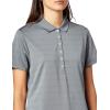 imageCallaway Womens Golf Short Sleeve Pique Open Mesh Polo ShirtQuiet Shade