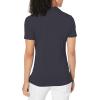 imageCallaway Womens OptiDri Tonal Short Sleeve Polo Shirt with Stretch Fabric and Sun Protection Extended SizingBlack