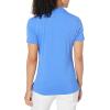 imageCallaway Womens OptiDri Tonal Short Sleeve Polo Shirt with Stretch Fabric and Sun Protection Extended SizingPalace Blue