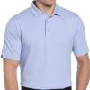 imageCallaway Mens Ventilated Classic Jacquard Short Sleeve Golf Polo Stretch Seams MoistureWicking Available in Big ampamp TallSpring Lavender