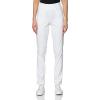 imageCallaway Womens Golf Pants with Truesculpt Pullon Waistband Stretch Moisturewicking EcoFriendly Performance BottomsBrilliant White
