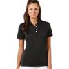 imageCallaway Womens Golf Short Sleeve Pique Open Mesh Polo ShirtBlack