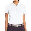 imageCallaway Womens Short Sleeve Ottoman Performance Golf Polo With Sun Protection Size Small  4XLargeWhite