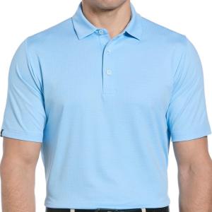 imageCallaway Mens Ventilated Classic Jacquard Short Sleeve Golf Polo Stretch Seams MoistureWicking Available in Big ampamp TallWhite
