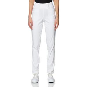 imageCallaway Womens Golf Pants with Truesculpt Pullon Waistband Stretch Moisturewicking EcoFriendly Performance BottomsBrilliant White