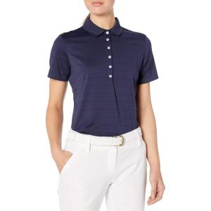 imageCallaway Womens Golf Short Sleeve Pique Open Mesh Polo ShirtPeacoat
