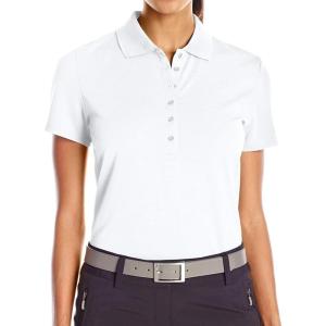 imageCallaway Womens Short Sleeve Ottoman Performance Golf Polo With Sun Protection Size Small  4XLargeWhite