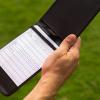 imageCallaway Leather Golf Scorecard Holder Black 7quot x 425quot