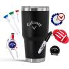 imageCallaway Tumbler ampamp Golf Accessory Gift SetBlack