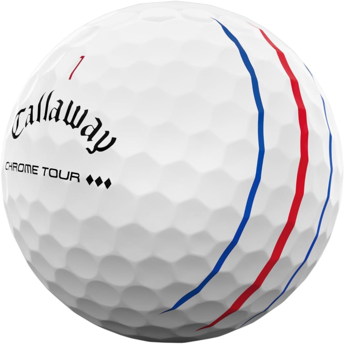 imageCallaway Golf Chrome Tour Triple Diamond Golf BallsTriple Track White