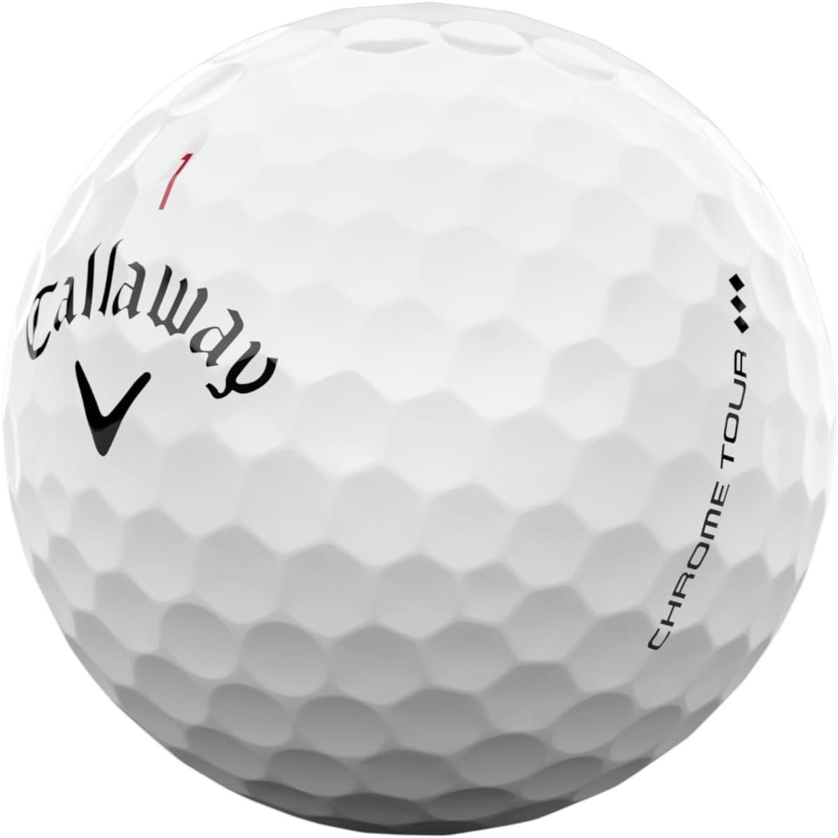 imageCallaway Golf Chrome Tour Triple Diamond Golf BallsWhite