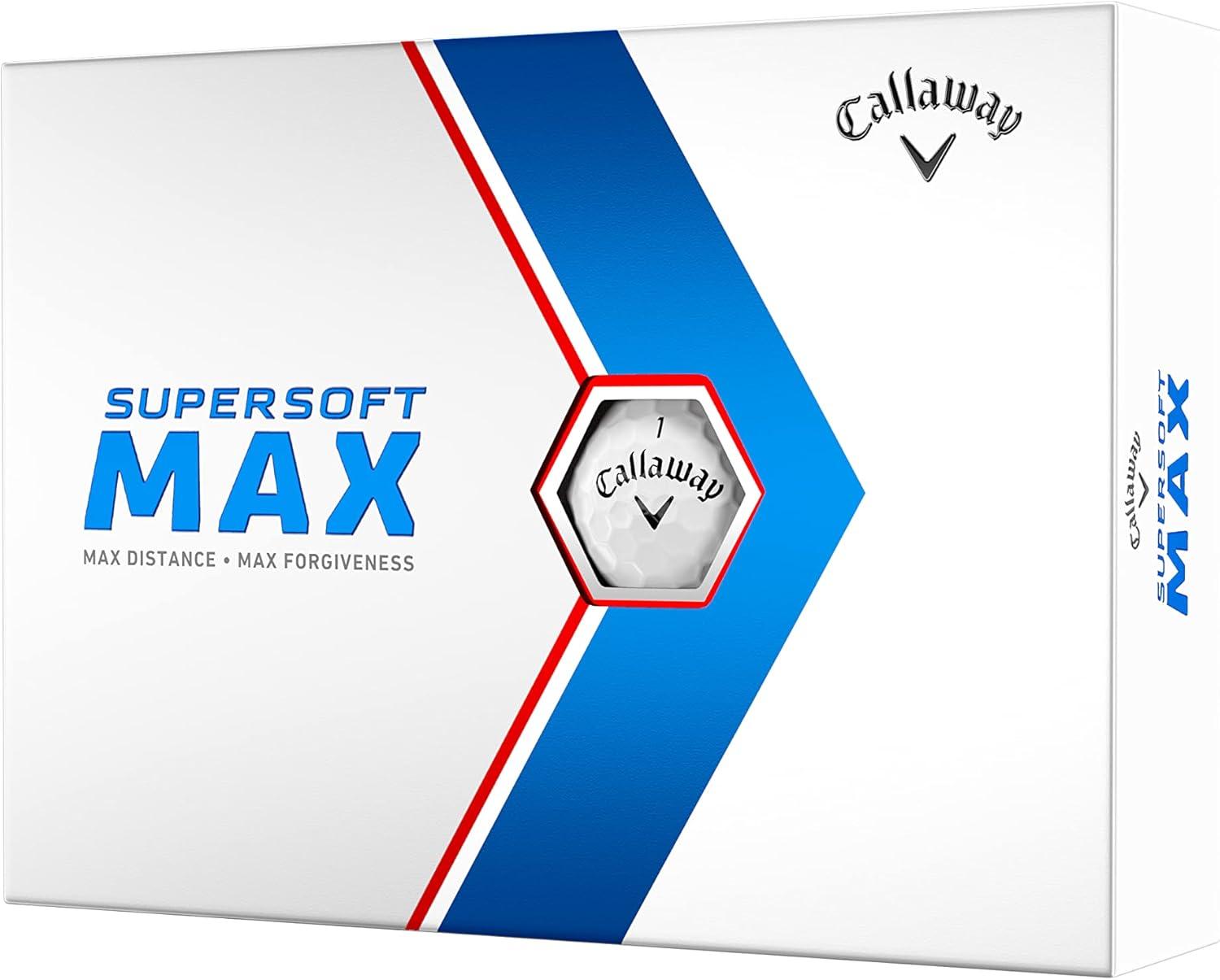 imageCallaway Supersoft Max Golf Balls 12B PKWhite