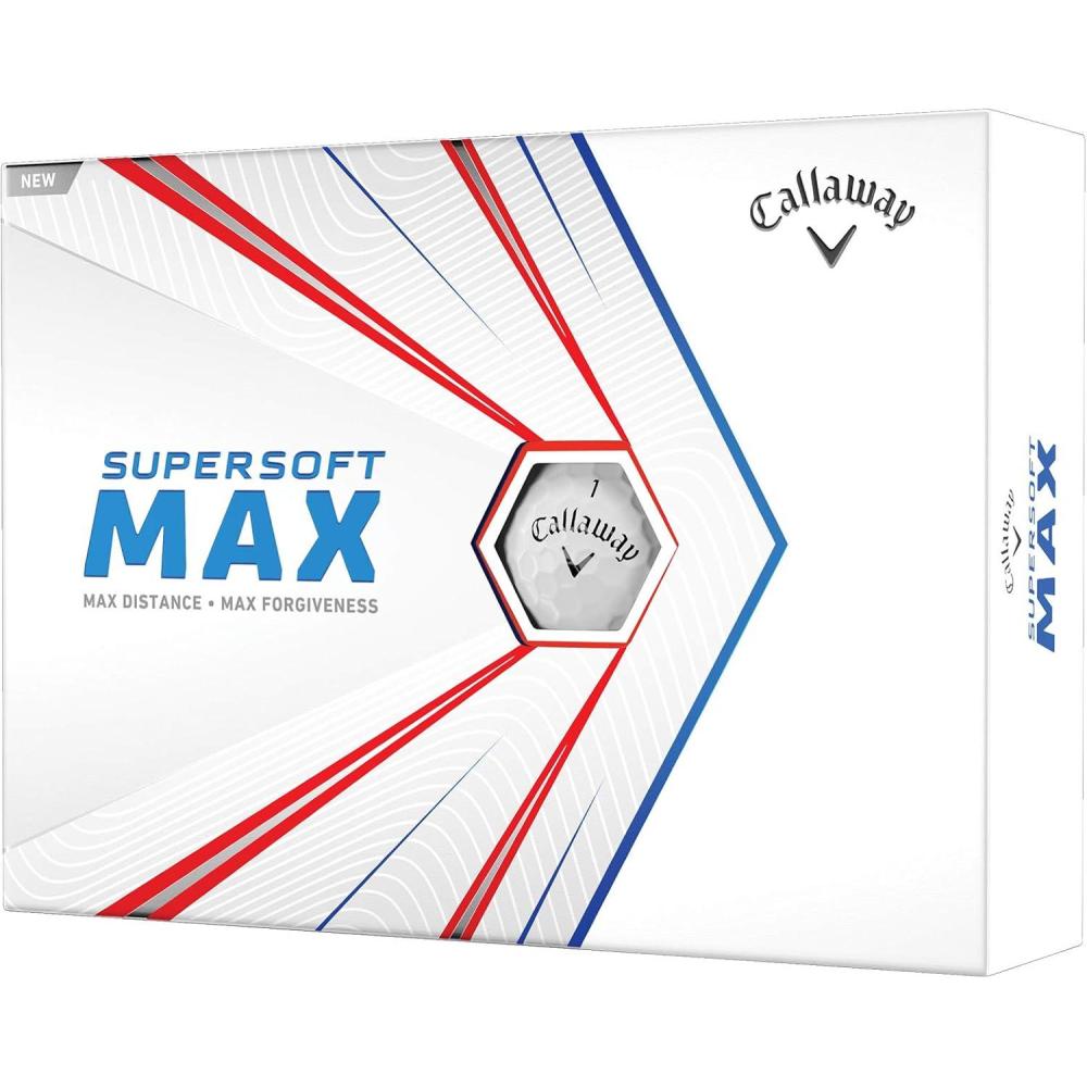 imageCallaway Supersoft Max Golf Balls 12B PKWhite