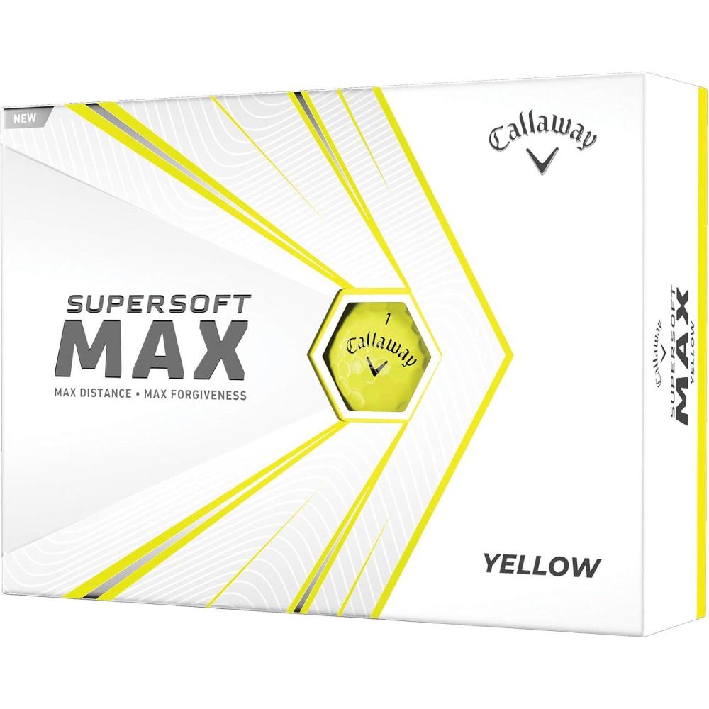 imageCallaway Supersoft Max Golf Balls 12B PKYellow