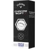 imageCallaway Golf Chrome Soft X Golf Balls Triple Track YellowTriple Track White