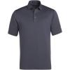 imageCallaway Mens Micro Hex Golf Performance Polo Shirt with Sun Protection Solid Stretch FabricAsphalt