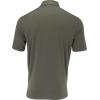 imageCallaway Mens Micro Hex Golf Performance Polo Shirt with Sun Protection Solid Stretch FabricBlack Lichen