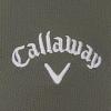 imageCallaway Mens Micro Hex Golf Performance Polo Shirt with Sun Protection Solid Stretch FabricBlack Lichen
