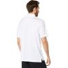 imageCallaway Mens Micro Hex Golf Performance Polo Shirt with Sun Protection Solid Stretch FabricBright White