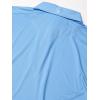 imageCallaway Mens Micro Hex Golf Performance Polo Shirt with Sun Protection Solid Stretch FabricCornflower Blue