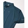 imageCallaway Mens Micro Hex Golf Performance Polo Shirt with Sun Protection Solid Stretch FabricDeep Dive