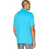 imageCallaway Mens Micro Hex Golf Performance Polo Shirt with Sun Protection Solid Stretch FabricHawaiian Ocean 2