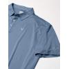 imageCallaway Mens Micro Hex Golf Performance Polo Shirt with Sun Protection Solid Stretch FabricInfinity