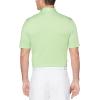 imageCallaway Mens Micro Hex Golf Performance Polo Shirt with Sun Protection Solid Stretch FabricJade Lime