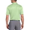 imageCallaway Mens Micro Hex Golf Performance Polo Shirt with Sun Protection Solid Stretch FabricJasmine Green