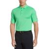 imageCallaway Mens Micro Hex Golf Performance Polo Shirt with Sun Protection Solid Stretch FabricMarina