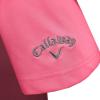 imageCallaway Mens Micro Hex Golf Performance Polo Shirt with Sun Protection Solid Stretch FabricPink
