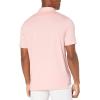 imageCallaway Mens Micro Hex Golf Performance Polo Shirt with Sun Protection Solid Stretch FabricPowder Pink