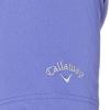 imageCallaway Mens Micro Hex Golf Performance Polo Shirt with Sun Protection Solid Stretch FabricPurple Iris