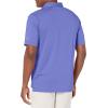 imageCallaway Mens Micro Hex Golf Performance Polo Shirt with Sun Protection Solid Stretch FabricPurple Iris