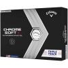 imageCallaway Golf Chrome Soft X Golf Balls Triple Track YellowTriple Track White