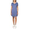 imageCallaway Womens VNeck Colorblock Short Sleeve Golf Dress with Truesculpt Stretch Fabric MoistureWicking Sun ProtectionBlue Indigo
