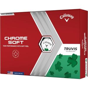 imageCallaway Golf 2022 Chrome Soft Golf Balls True Track RedBlueShamrock