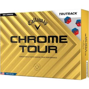 imageCallaway Golf Chrome Tour Golf BallsTrue Track BlueRed