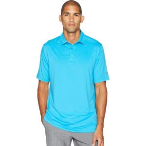 imageCallaway Mens Micro Hex Golf Performance Polo Shirt with Sun Protection Solid Stretch FabricHawaiian Ocean 2